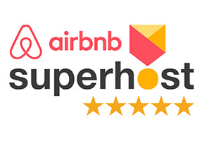 Airbnb Superhost 5 Star Logo